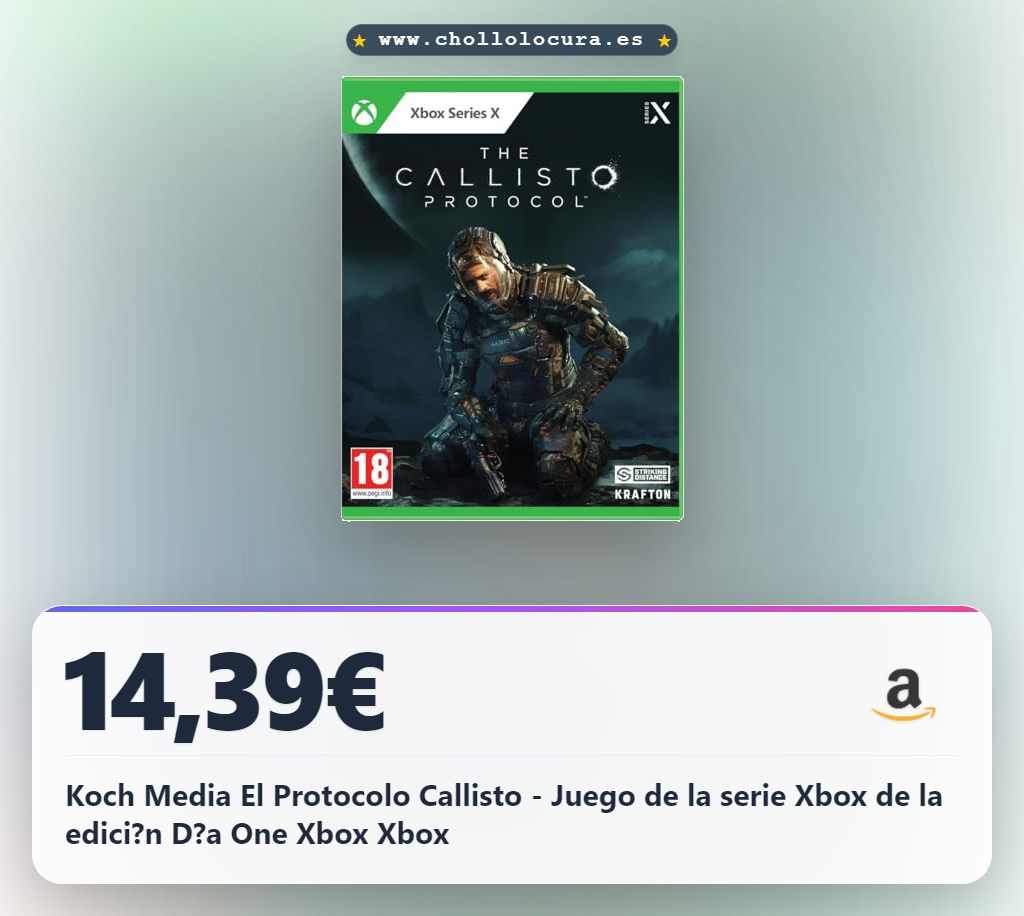 Koch Media El Protocolo Callisto - Juego de la serie Xbox de la edici?n D?a One Xbox Xbox
