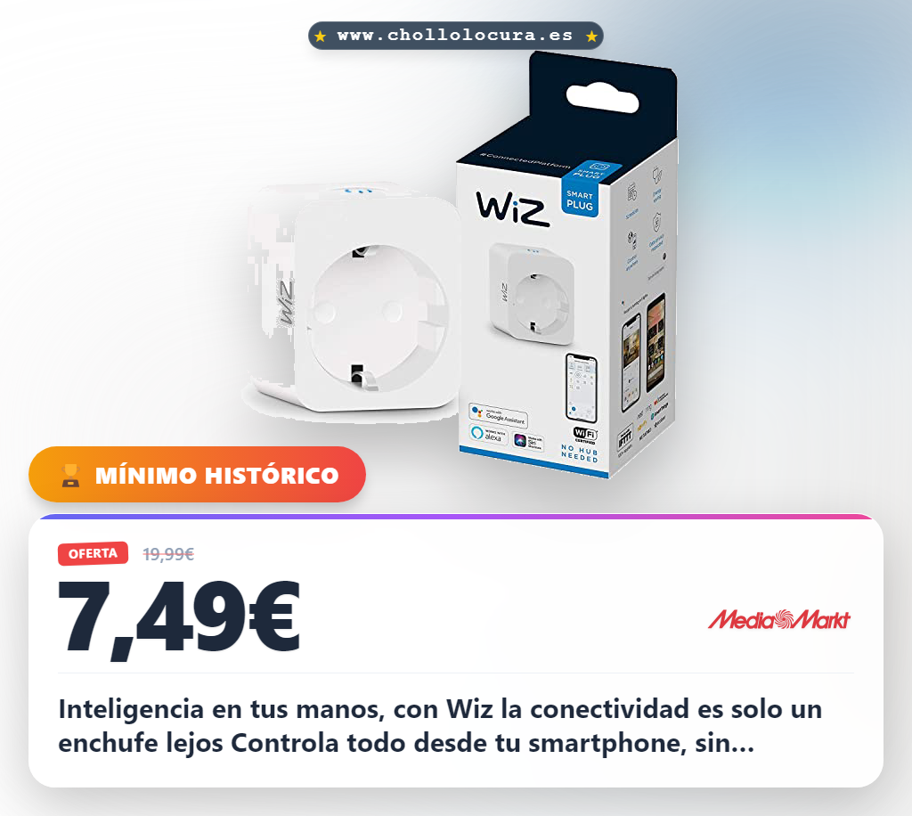 Controla todo desde tu smartphone con WiZ