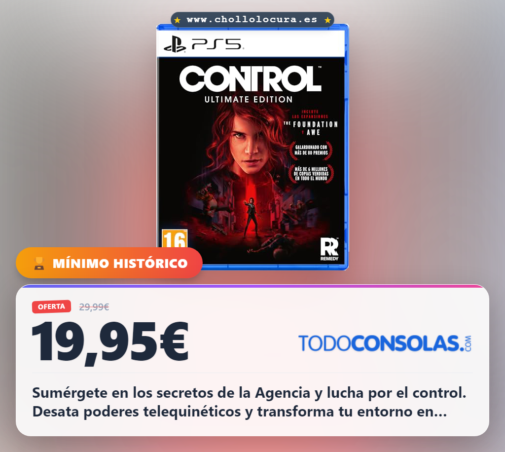 Aprovecha el Control Ultimate Edition para PS5 y sumérgete en la Agencia secreta de misterios