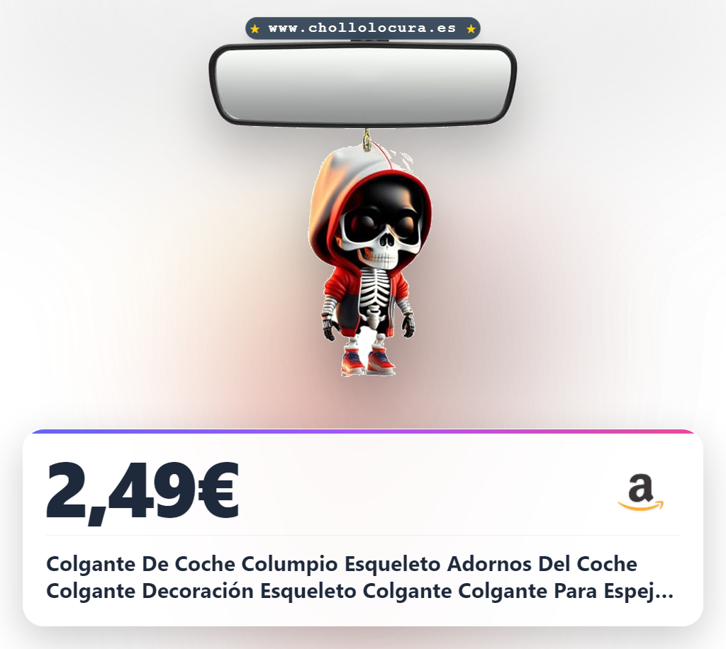 Colgante De Coche Columpio Esqueleto Adornos Del Coche Colgante Decoración Esqueleto Colgante Colgante Para Espejo Coche