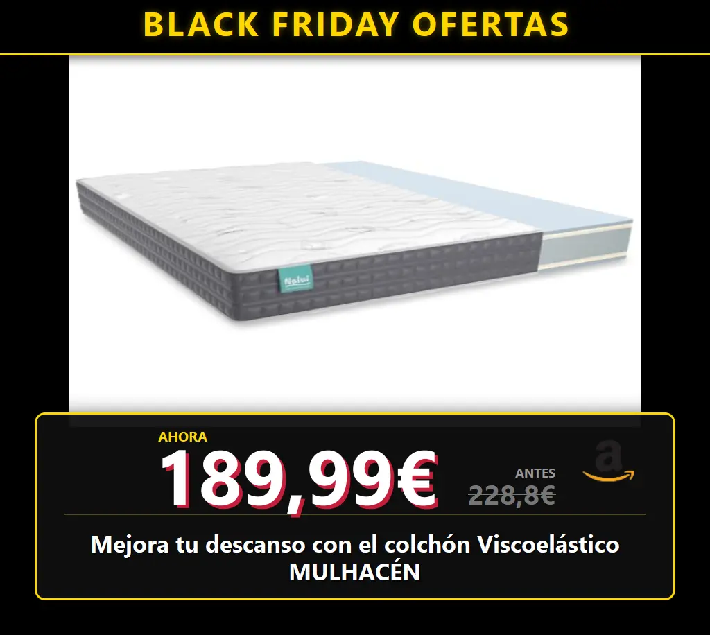 Mejora tu descanso con el colchón Viscoelástico MULHACÉN