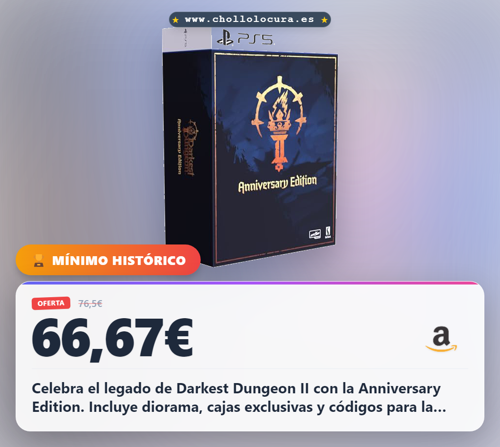 Aprovecha la Anniversary Edition de Darkest Dungeon 2 con colecciones exclusivas y diorama de combate en oferta