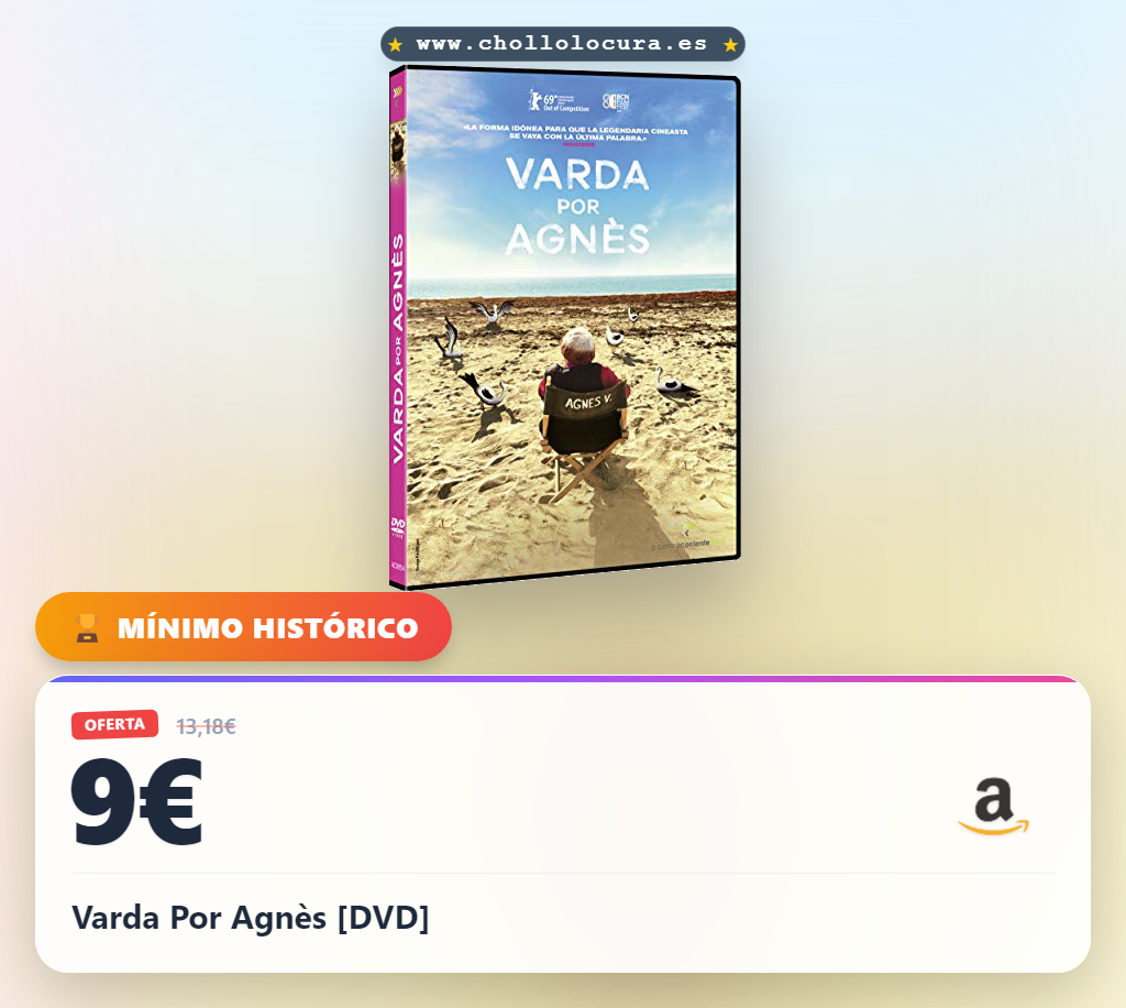 Encuentra la película Varda Por Agnès en DVD al mejor precio de oferta histórica