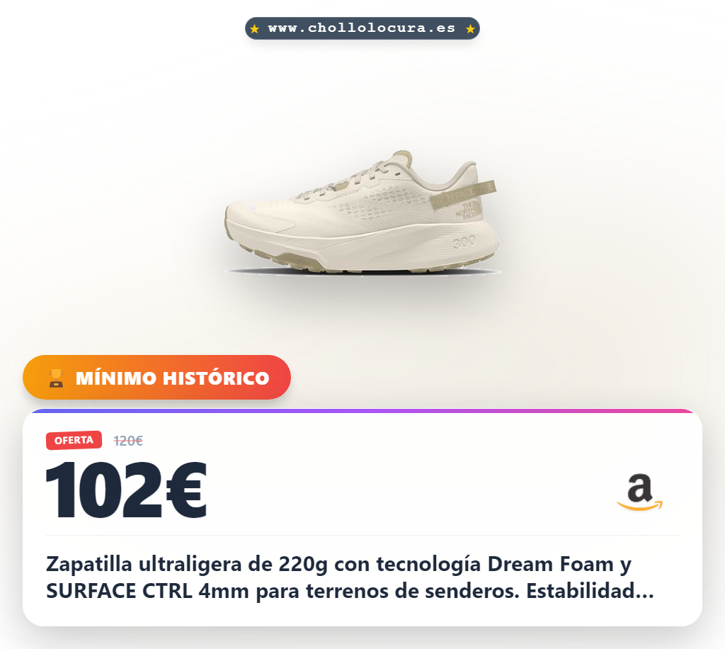 The North Face NF0A8A9SWID1 W ALTAMESA 300 Mujer WHITE DUNE/WHITE DUNE EU 36.5
