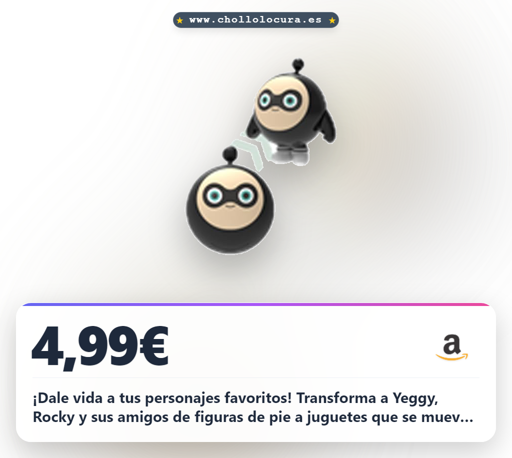 ¡Dale vida a tus personajes favoritos! Transforma a Yeggy, Rocky y sus amigos de figuras de pie a juguetes que se mueven en forma de huevo. Son seguros, duraderos y perfectos para que tus hijos desarrollen su imaginación. ¡Un regalo genial para cualquier ocasión!