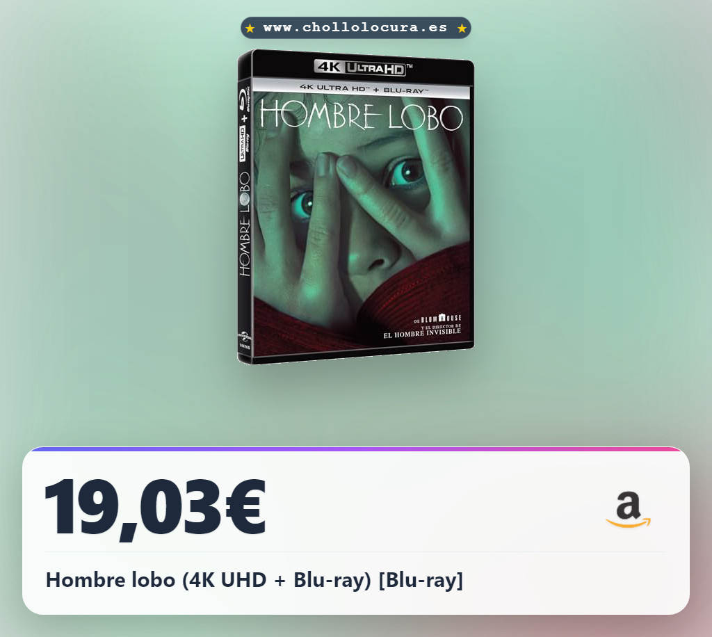 Hombre lobo (4K UHD + Blu-ray) [Blu-ray]