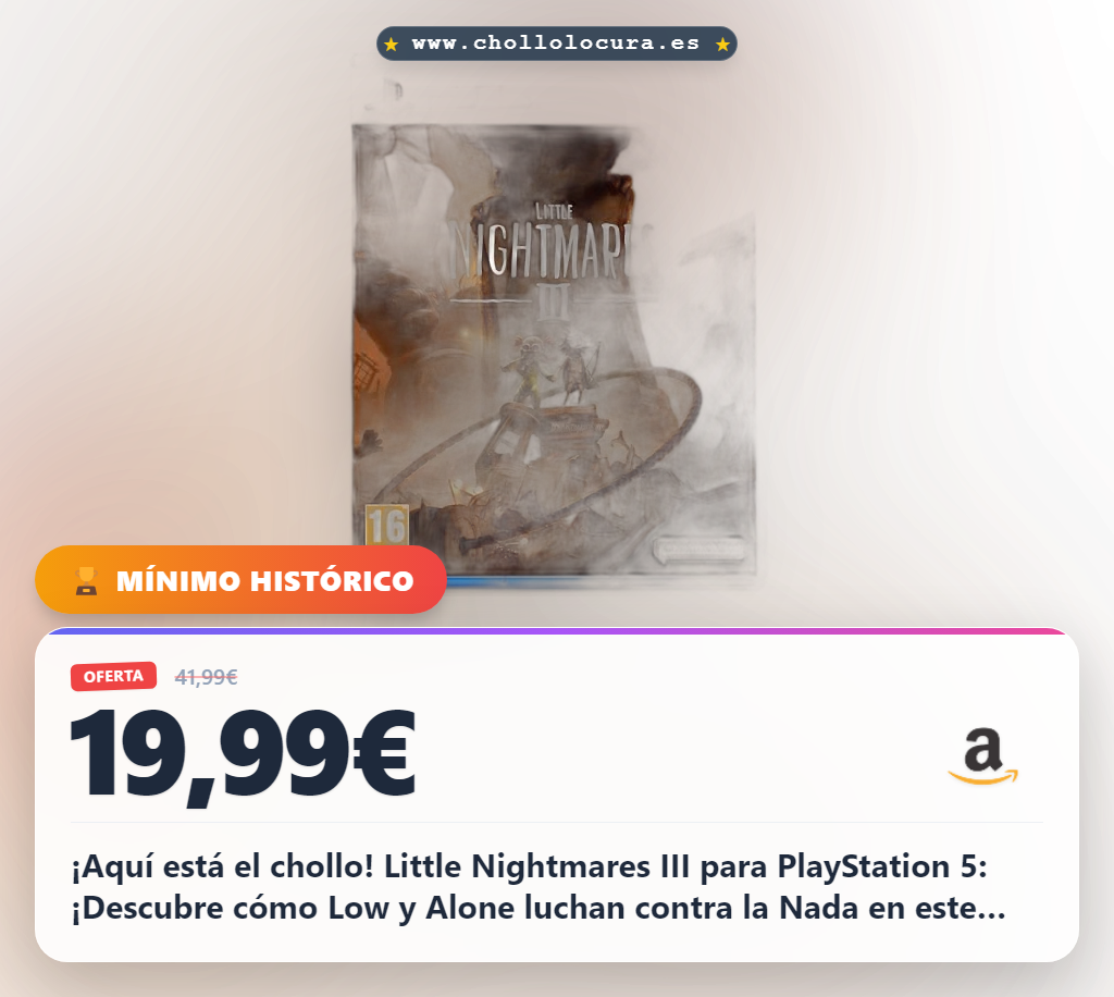 Little Nightmares III para PlayStation 5