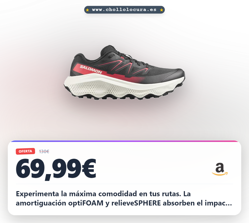 Consigue zapatillas Salomon ULTRA FLOW 2 para senderismo con amortiguación dinámica y Contagrip al mejor precio