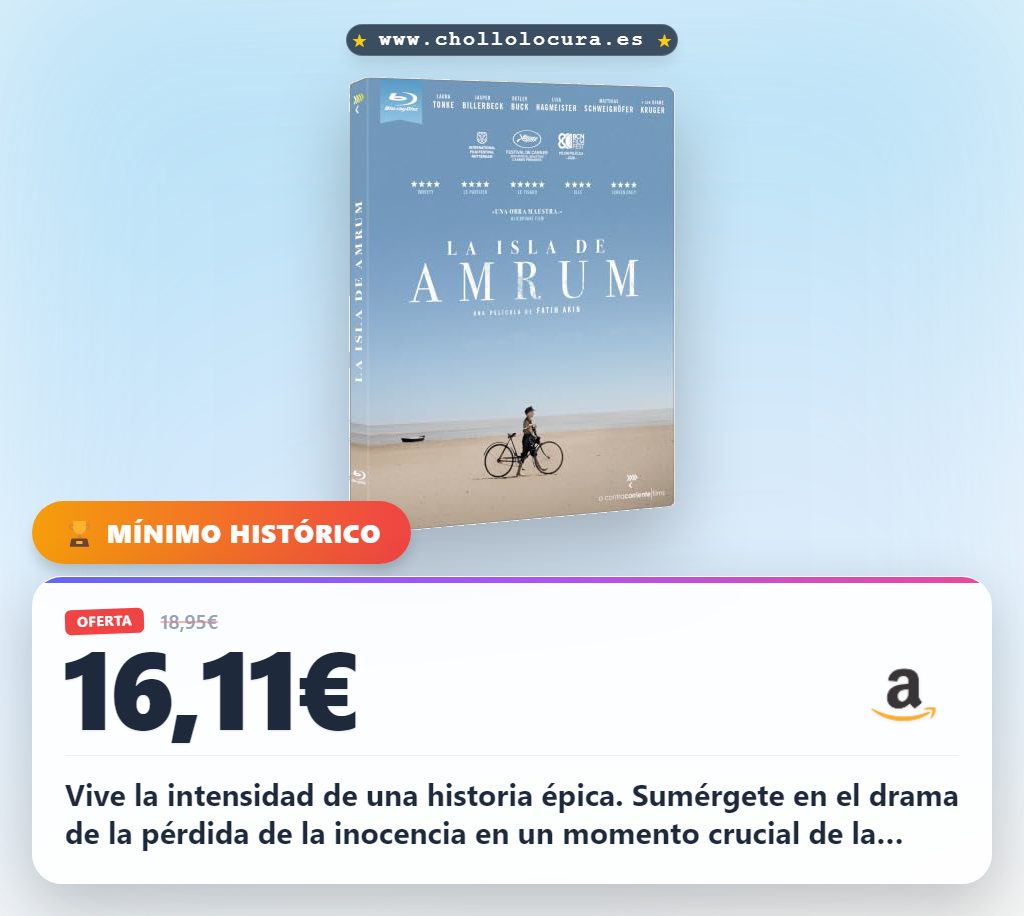 Disfruta La isla de Amrum en Blu-ray con la historia del final del nazismo a precio de chollo