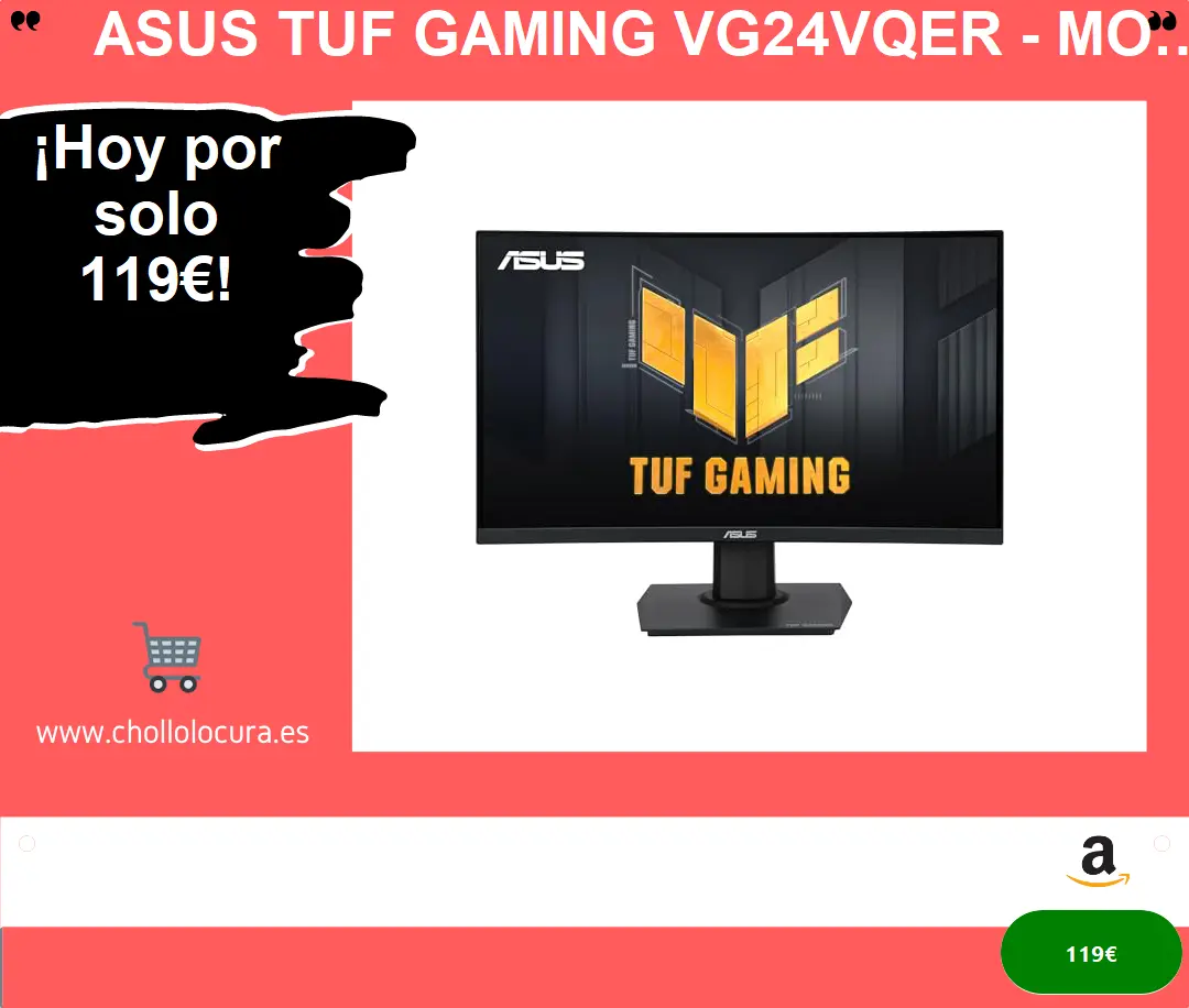 ¡Monitor Gaming Full HD 180 Hz con FreeSync y ELMB Sync: ¡Oferta de 23.6 Pulgadas!