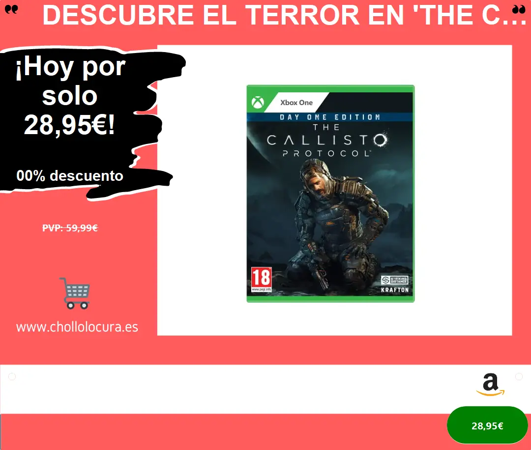 Descubre el Terror en 'The Callisto Protocol Day One Edition' para Xbox Series