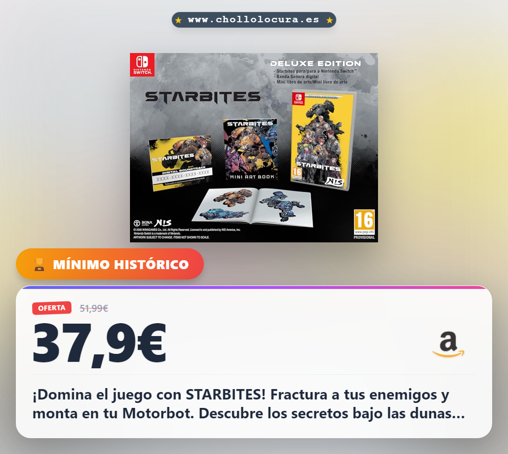 Aprovecha la edición Deluxe de STARBITES para Nintendo Switch con secretos y poderes increíbles