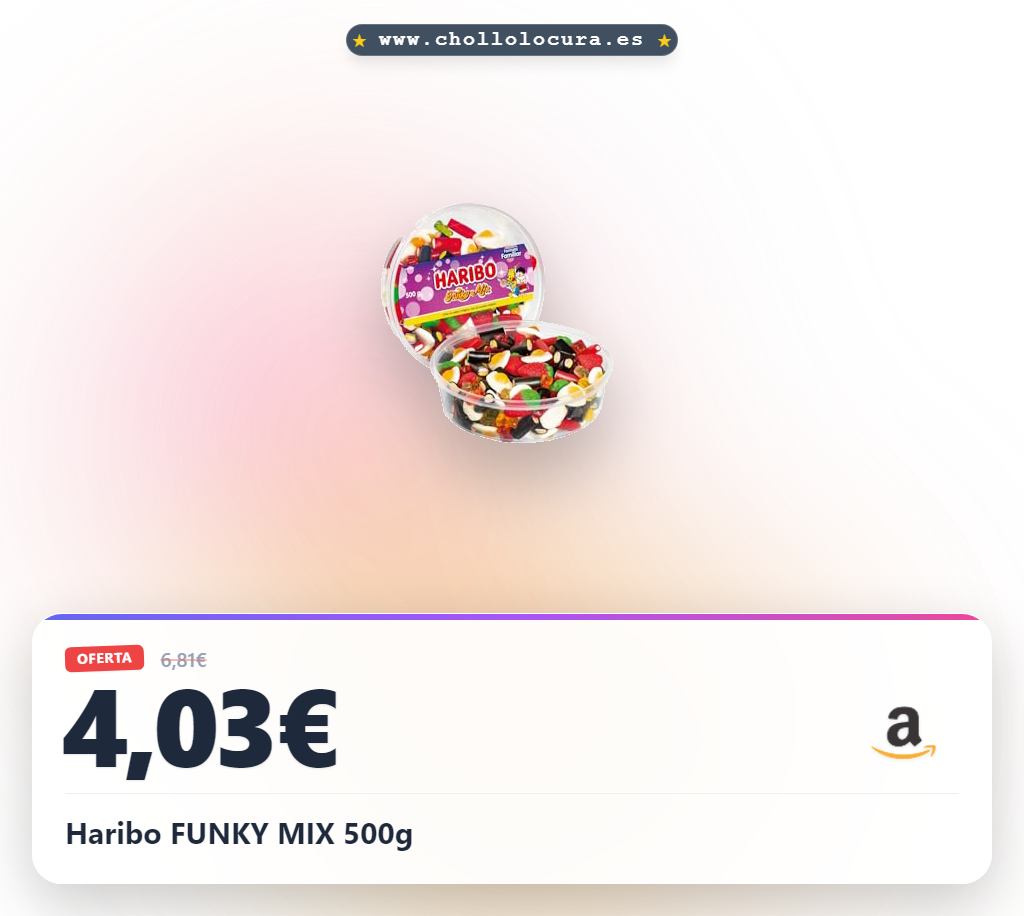 Haribo FUNKY MIX 500g