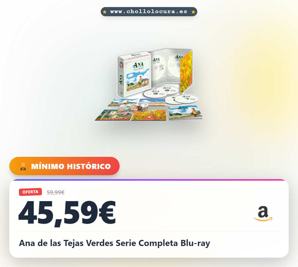 Ana de las Tejas Verdes Serie Completa Blu-ray