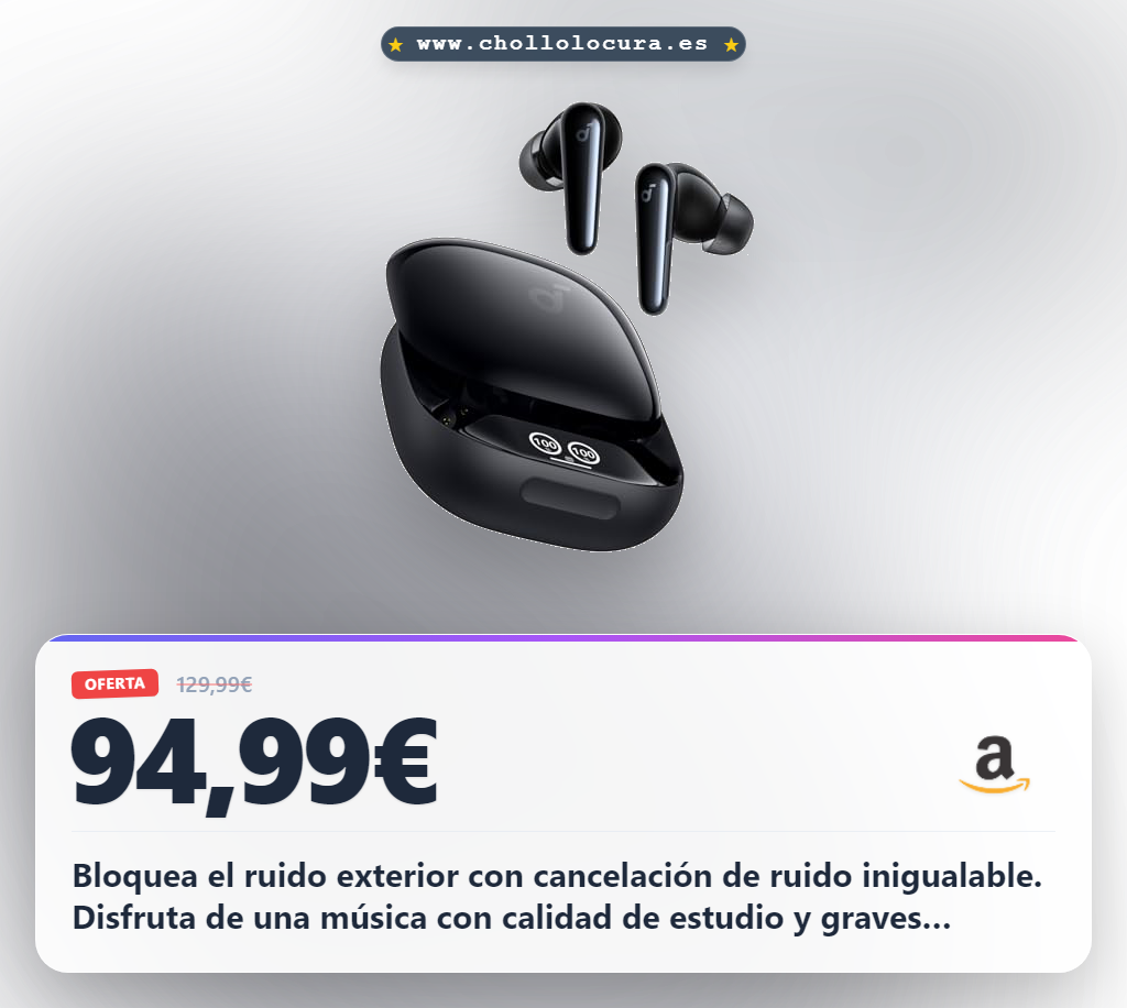 Bloquea el ruido exterior con cancelación de ruido inigualable. Disfruta de una música con calidad de estudio y graves perfectos. Ajusta la reducción de ruido con facilidad y disfruta de hasta 40 horas de batería con carga superrápida.