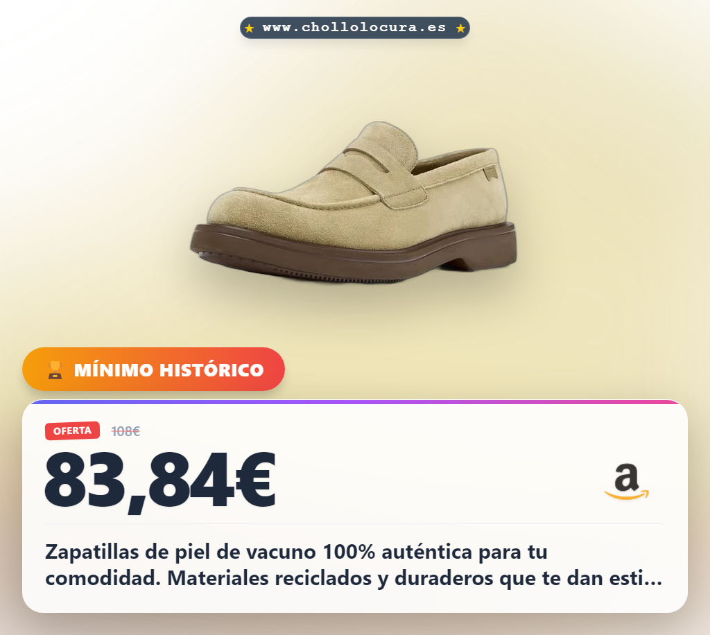 Aprovecha estas zapatillas Norman para hombre en piel de vacuno marrón talla mediana al mejor precio