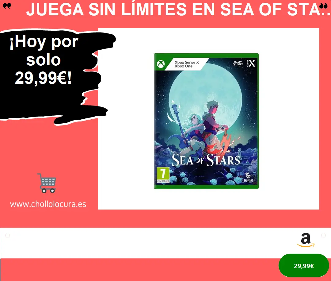 Juega sin Límites en Sea of Stars: El RPG de Acción por Turnos más Epic Xbox Series